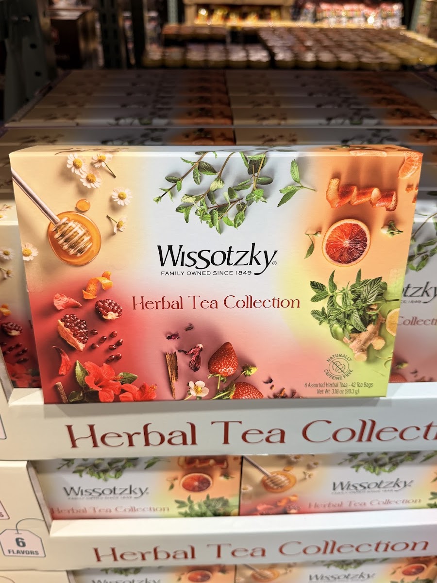 Wissotzky Herbal Tea Gift Set 6 varieties x 7 bags