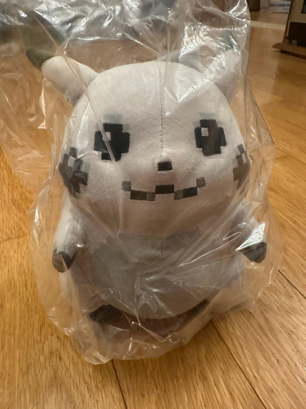 PIXEL版皮卡丘 毛公仔