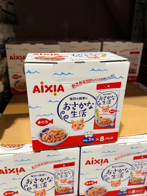 AIXIA 鮮魚生活鮪魚8包×3