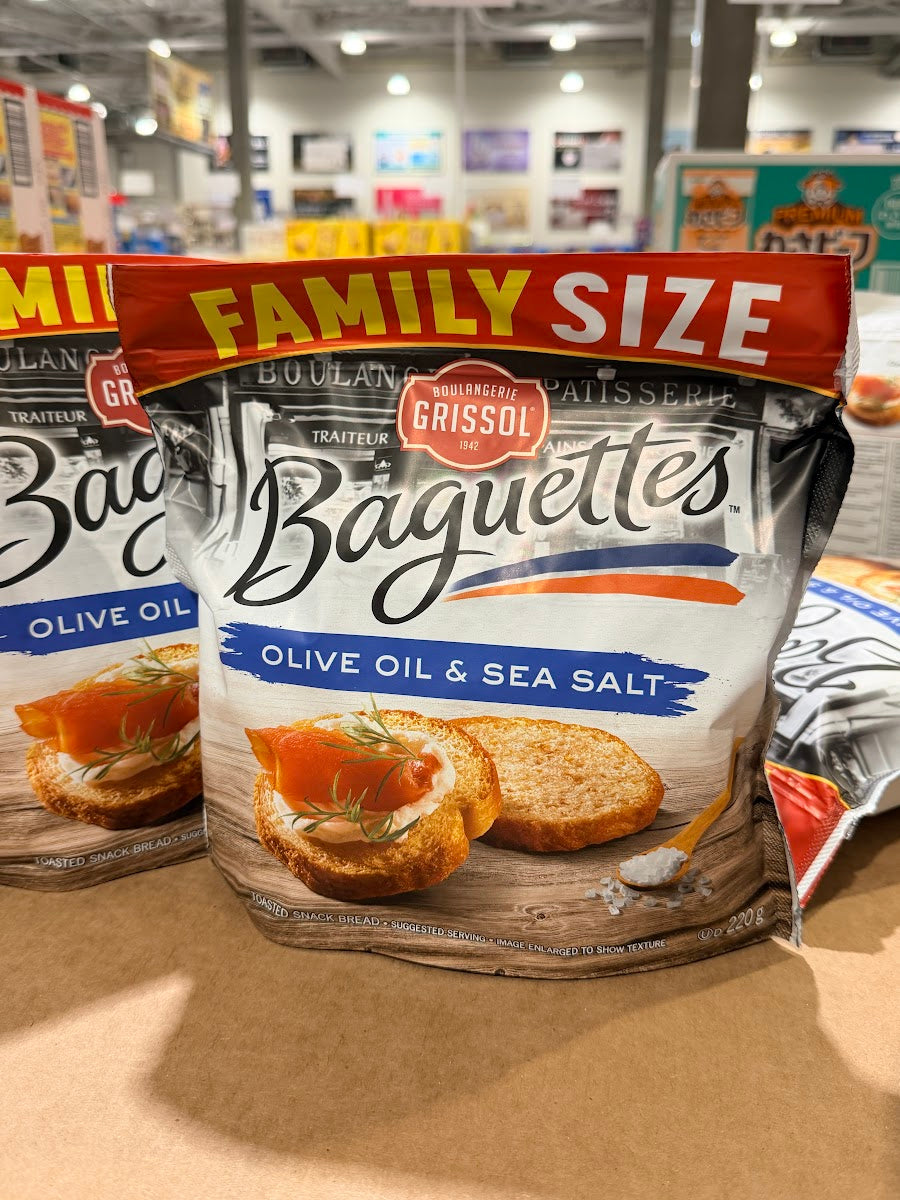 Grissol Baguette Crisps Olive Oil & Sea Salt