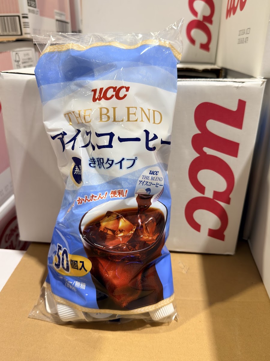 UCC The Blend Unsweetened Iced Coffee Concentrate Portions