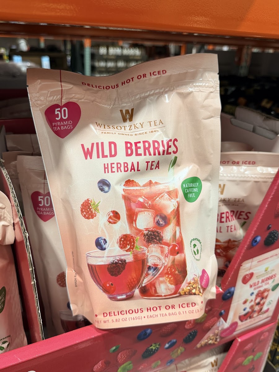 Wissotzky Tea Wild Berries Herbal Tea 50 ct