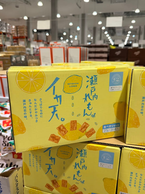 MARUKA Setouchi Lemon Flavour Squid Tempura 27g x 20 Packs