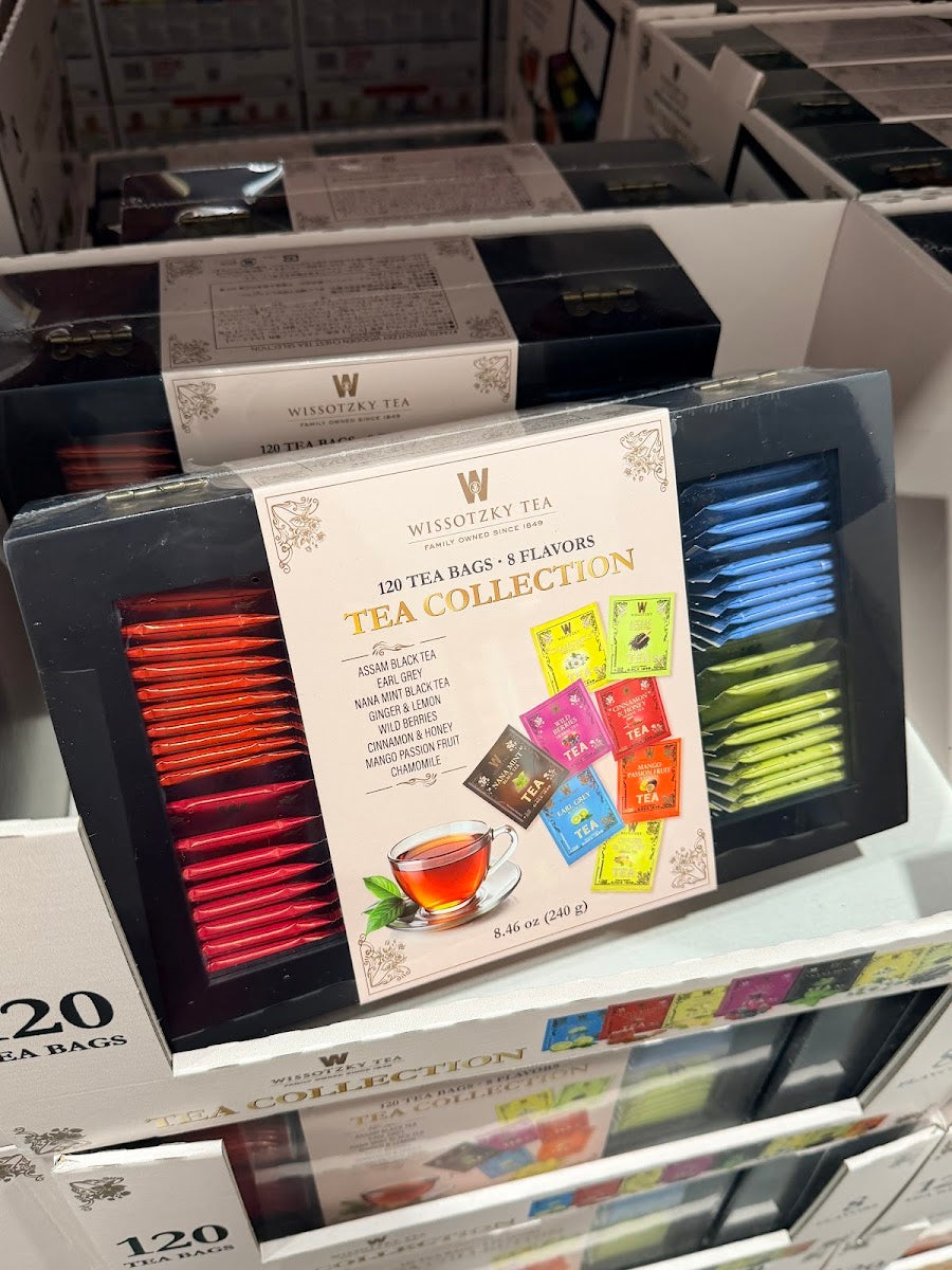 Wissotzky Wooden Box Tea Gift Set
