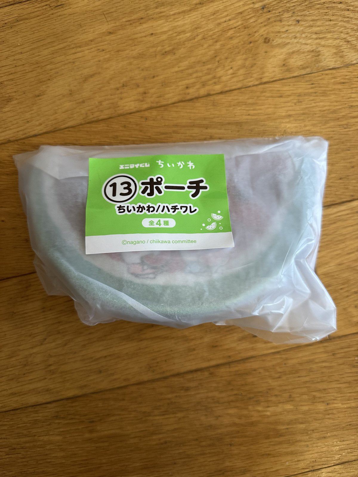 ちいかわ エニマイくじ ちいかわ ～ちいかわと夏の思い出～ ⑬ポーチ（ちいかわ／ハチワレ）