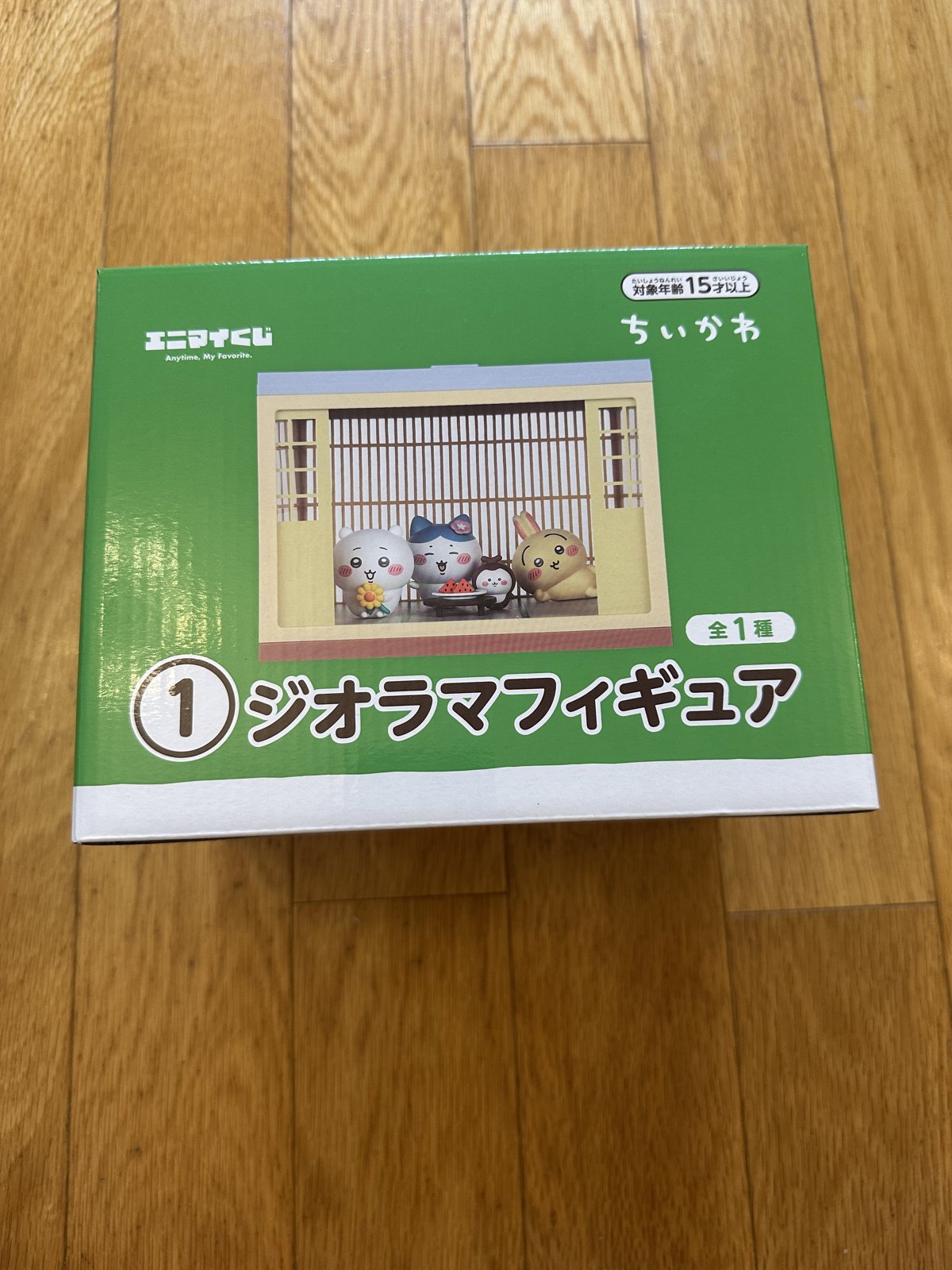 ちいかわ エニマイくじ ちいかわ ～ちいかわと夏の思い出～ ①ジオラマフィギュア（ちいかわ＆ハチワレ＆うさぎ）