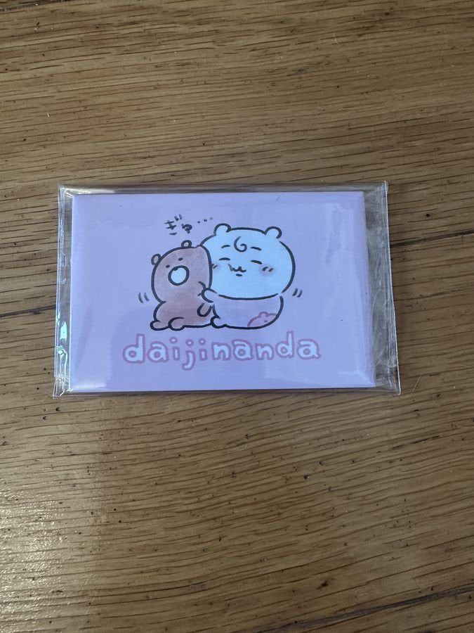 CHIIKAWA Baby 方形磁石貼（daijinanda）