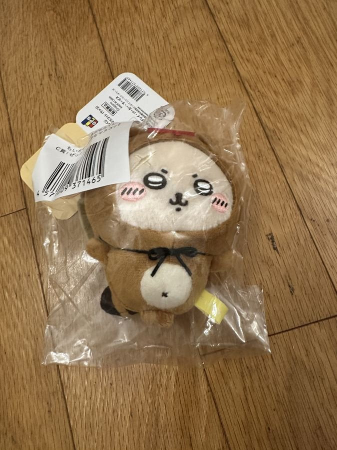 CHIIKAWA 我是狸貓抽獎 C賞 絕對是狸貓公仔掛飾（海獺）