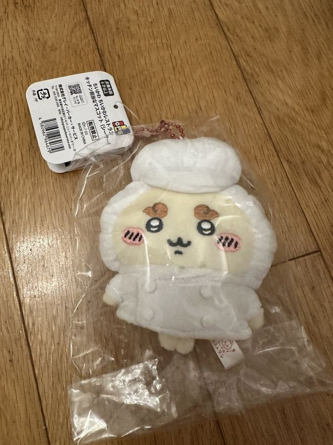 CHIIKAWA 吉伊卡哇餐廳 廚房員工公仔掛飾（風獅爺）