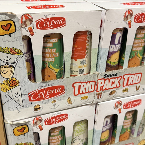 Colona Sauce Trio Pack 500ml × 3 (Burger / Garlic & Herb / Spicy Sweet Onion)