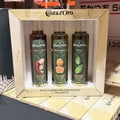 Costa d'Oro Flavoured Extra Virgin Olive Oil Set: White Truffle / Basil / Garlic & Chilli 250ml × 3