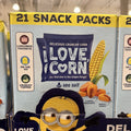 LOVE CORN Sea Salt Crunchy Corn Snack 20g × 21 Packs
