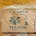 Nepal KRITI Gold Incense Cones (Tea Rose)