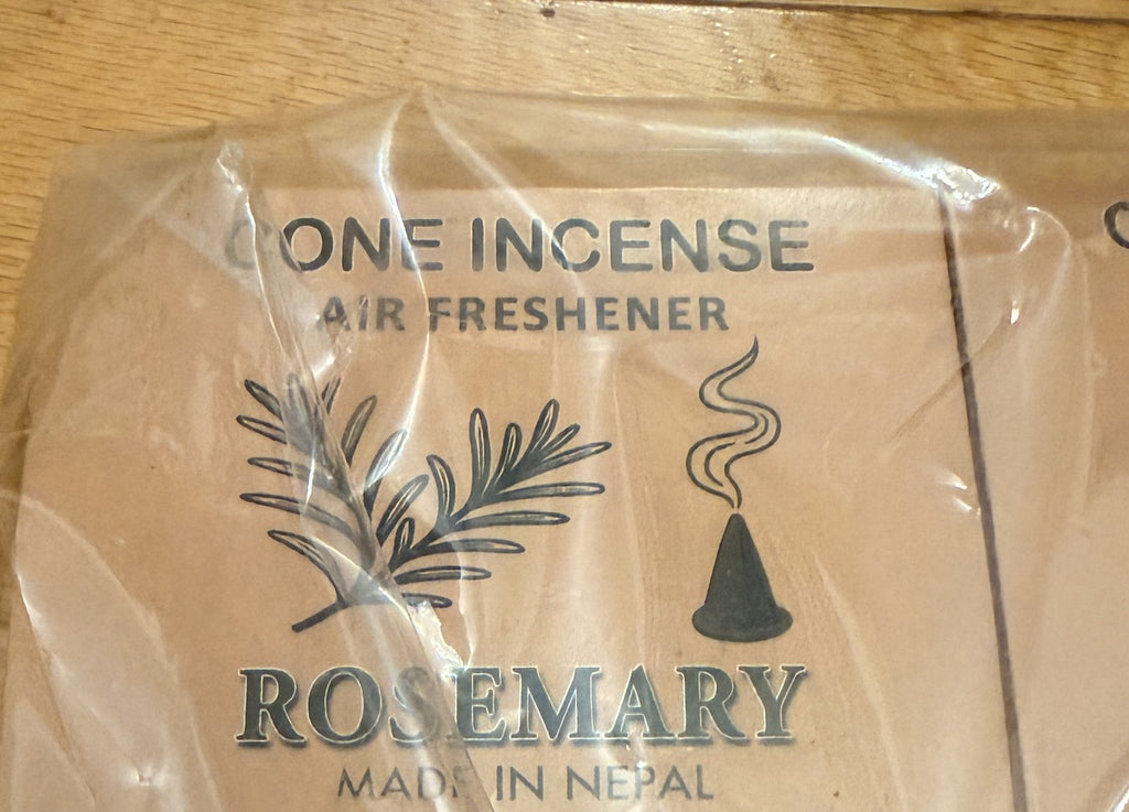 Nepal KRITI Gold Incense Cones (Rosemary)