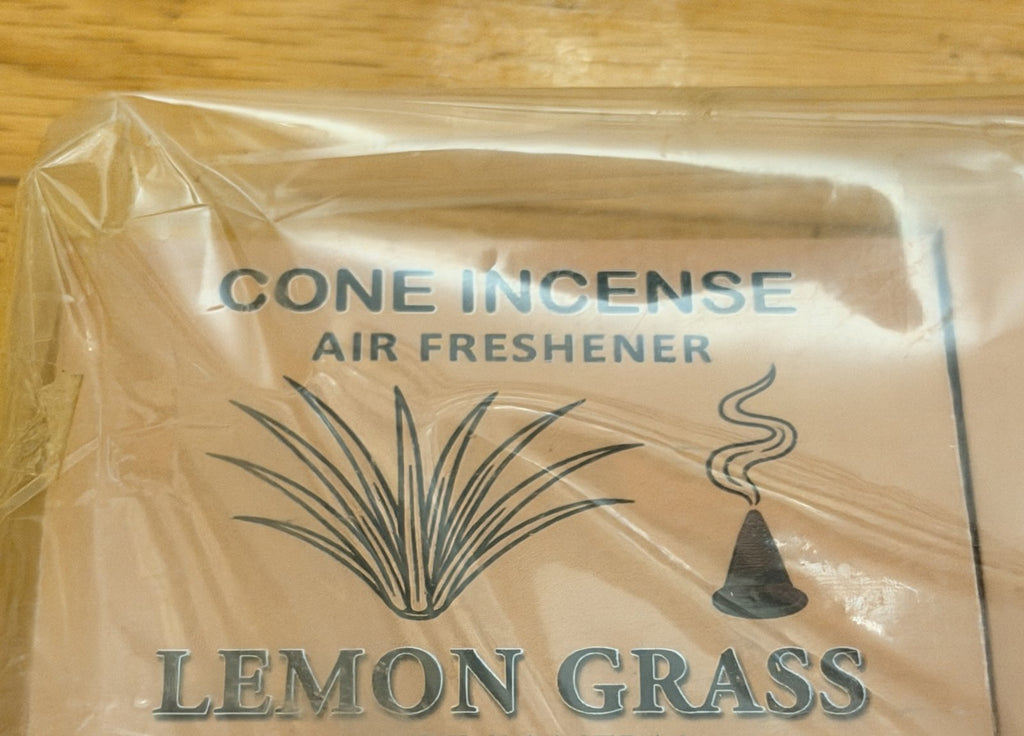 Nepal KRITI Gold Incense Cones (Lemongrass)