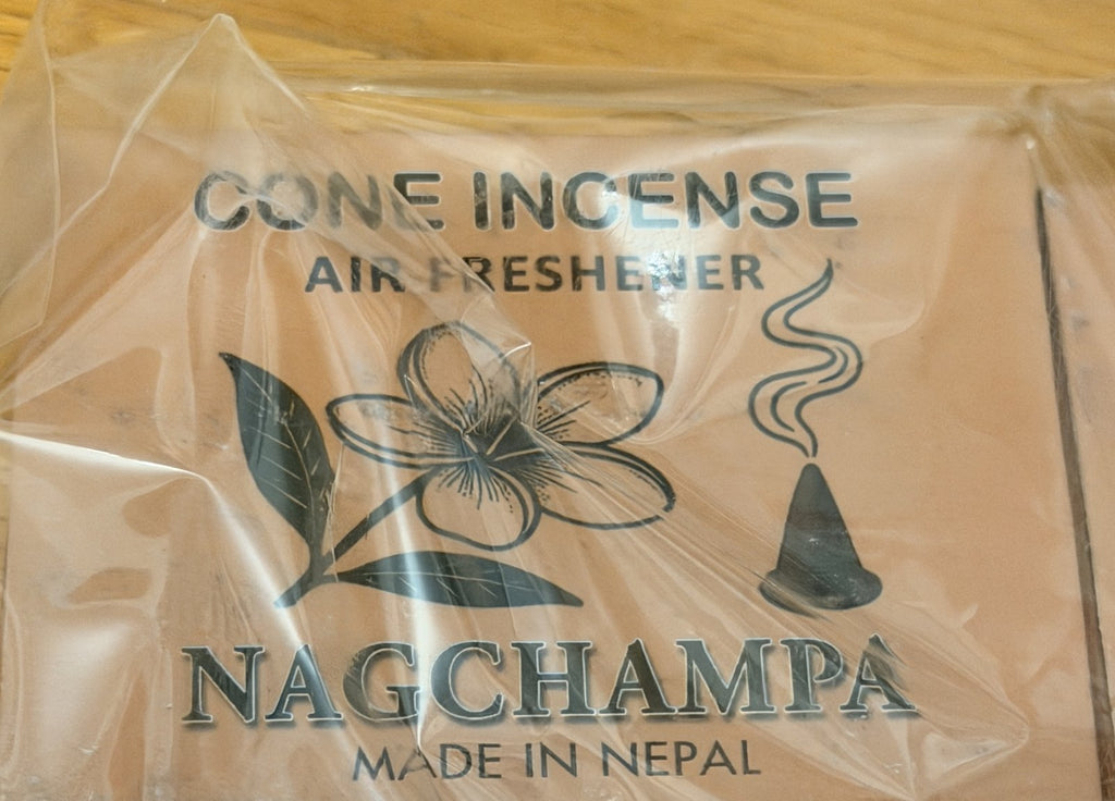 Nepal KRITI Gold Incense Cones (Nag Champa)