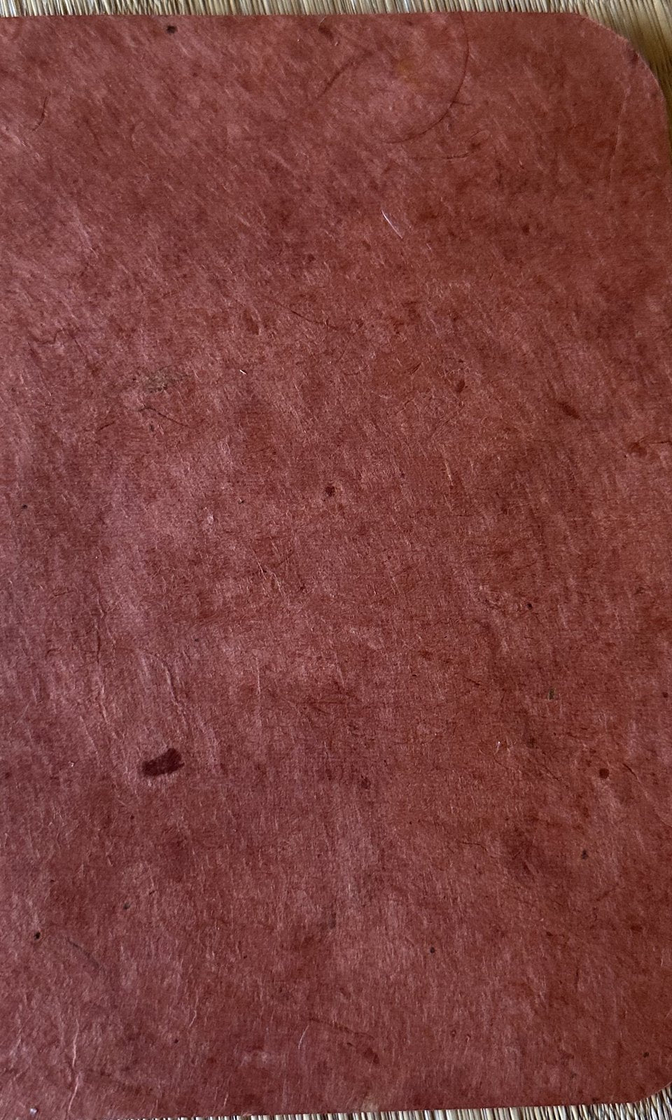 尼泊爾洛克塔紙記事本（大）－紅