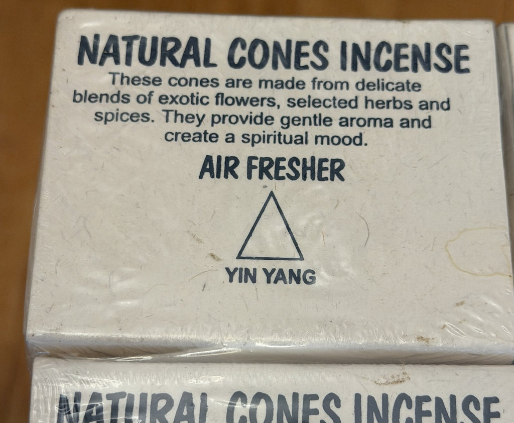 Nepal Lotus Incense Cones (Yin Yang)