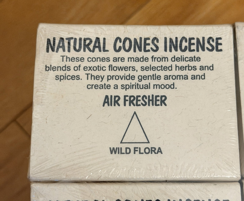 Nepal Lotus Incense Cones (Wild Flower)