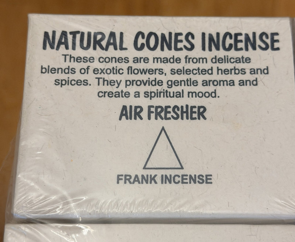 Nepal Lotus Incense Cones (Frankincense)