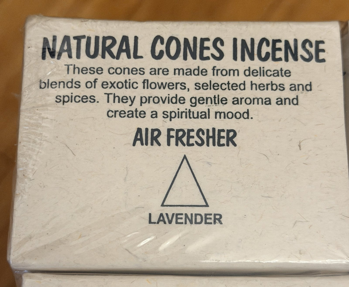 Nepal Lotus Incense Cones (Lavender)