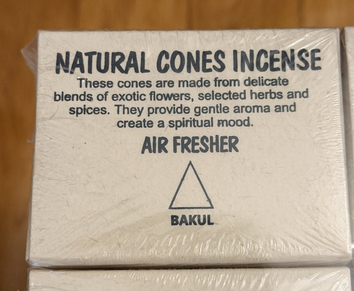 Nepal Lotus Incense Cones (Bakul Flower)