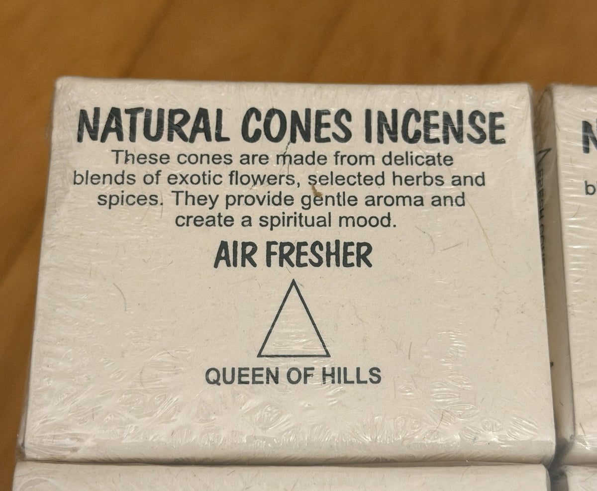 Nepal Lotus Incense Cones (Queen of the Hills)