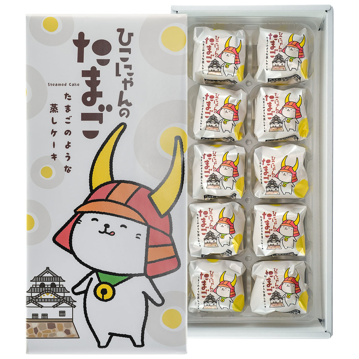 彥根貓雞蛋風味蒸蛋糕