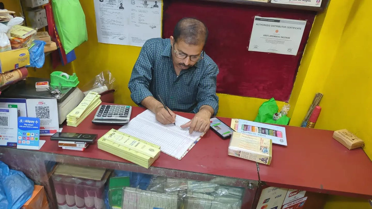 Kriti Aromatic Incense Shop 授權證書