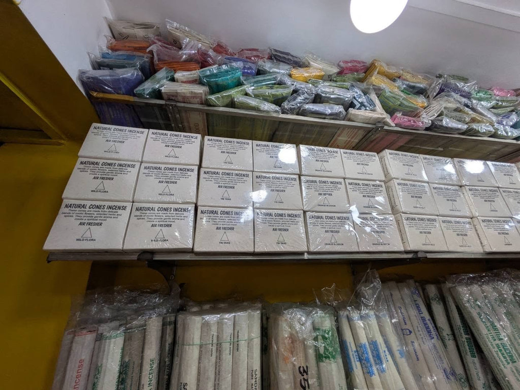 加德滿都門市塔香陳列