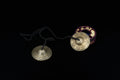 Tibetan Tingsha Cymbals (Auspicious Symbols)