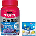 UHA味覺糖營養補充軟糖（網購限定）鐵＋葉酸 30日份（樽裝60粒）